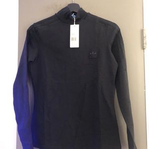 Adidas Striped Turtleneck